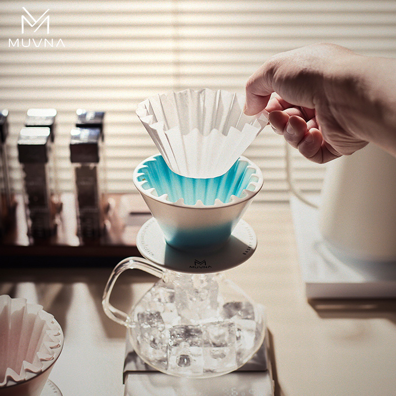 MUVNA Natural Paper Filter for - Coffee Equipment Cleaner recension och pris