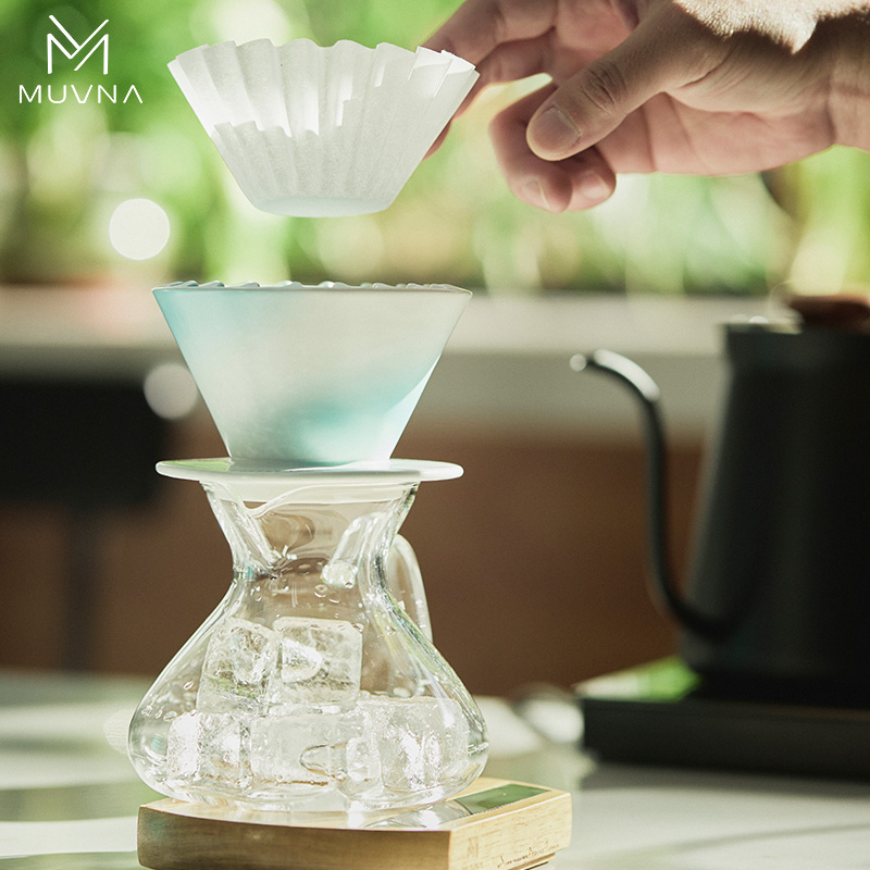 MUVNA Natural Paper Filter for - Coffee Equipment Cleaner recension och pris