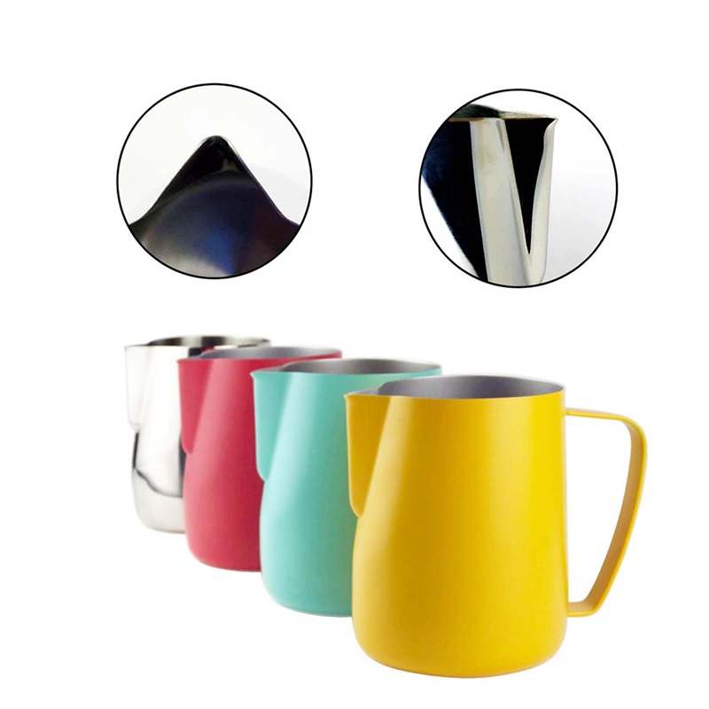 Stainless Steel Latte Coffee M - Milk Steaming Pitcher recension och pris