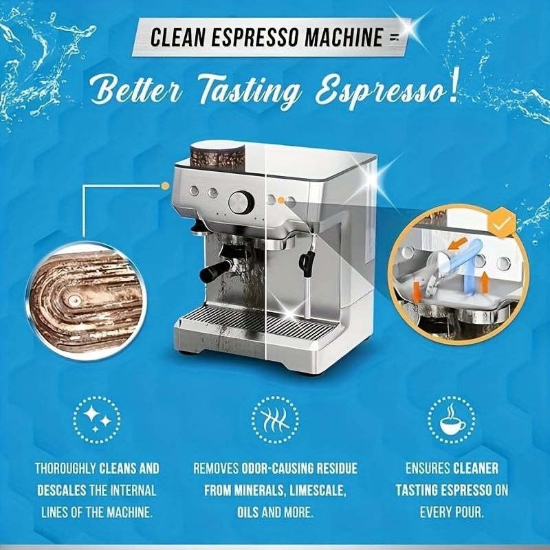 Espresso Machine Cleaning Tabl - Coffee Equipment Cleaner recension och pris