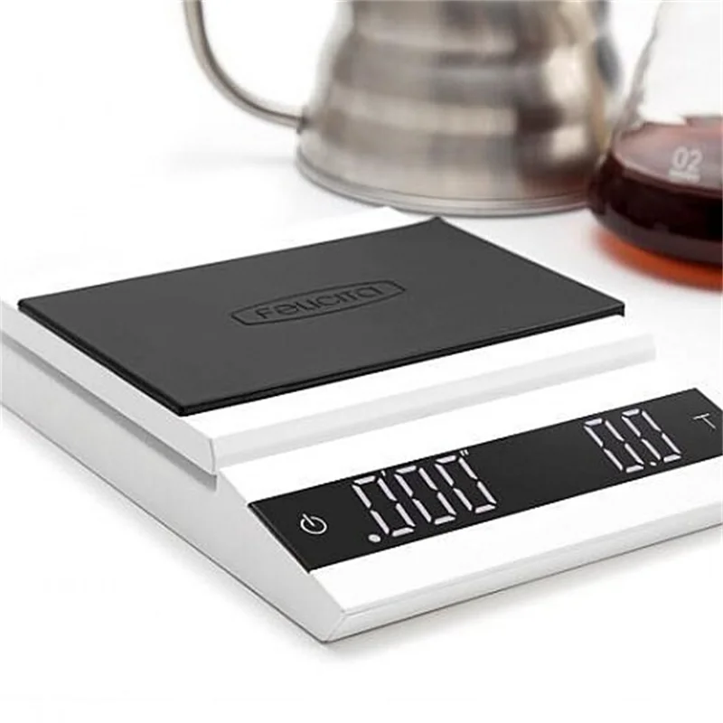 Felicita Parallel Coffee Scale - Scale Drip Timer recension och pris