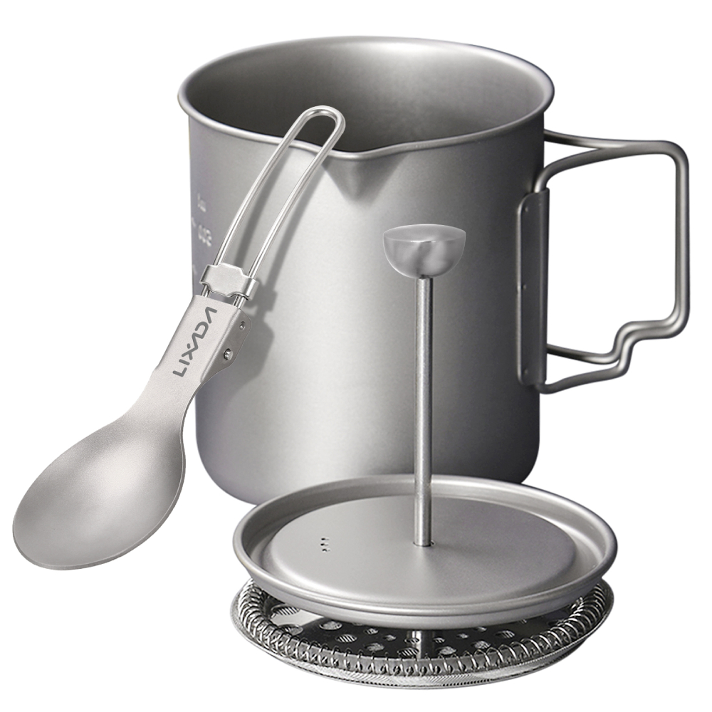 Lixada 750ml Titanium Coffee C - Coffee Equipment For Camping recension och pris