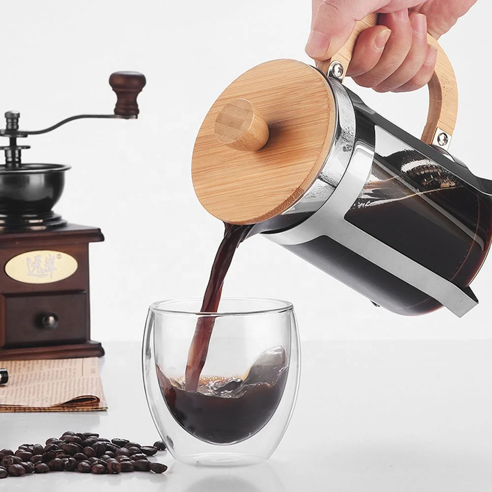 350/600ml Stainless Steel Pres - Coffee Equipment For Camping recension och pris