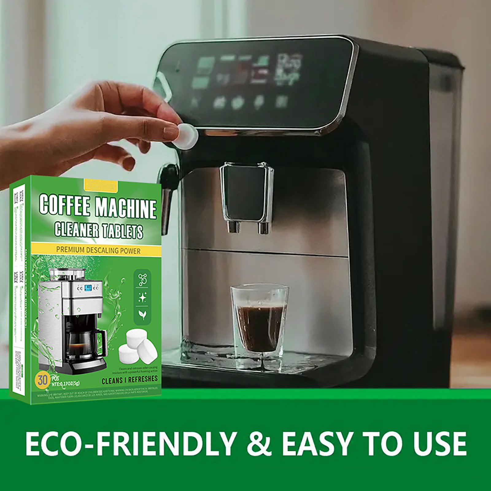 Coffee Machine Cleaning Tablet - Coffee Equipment Cleaner recension och pris