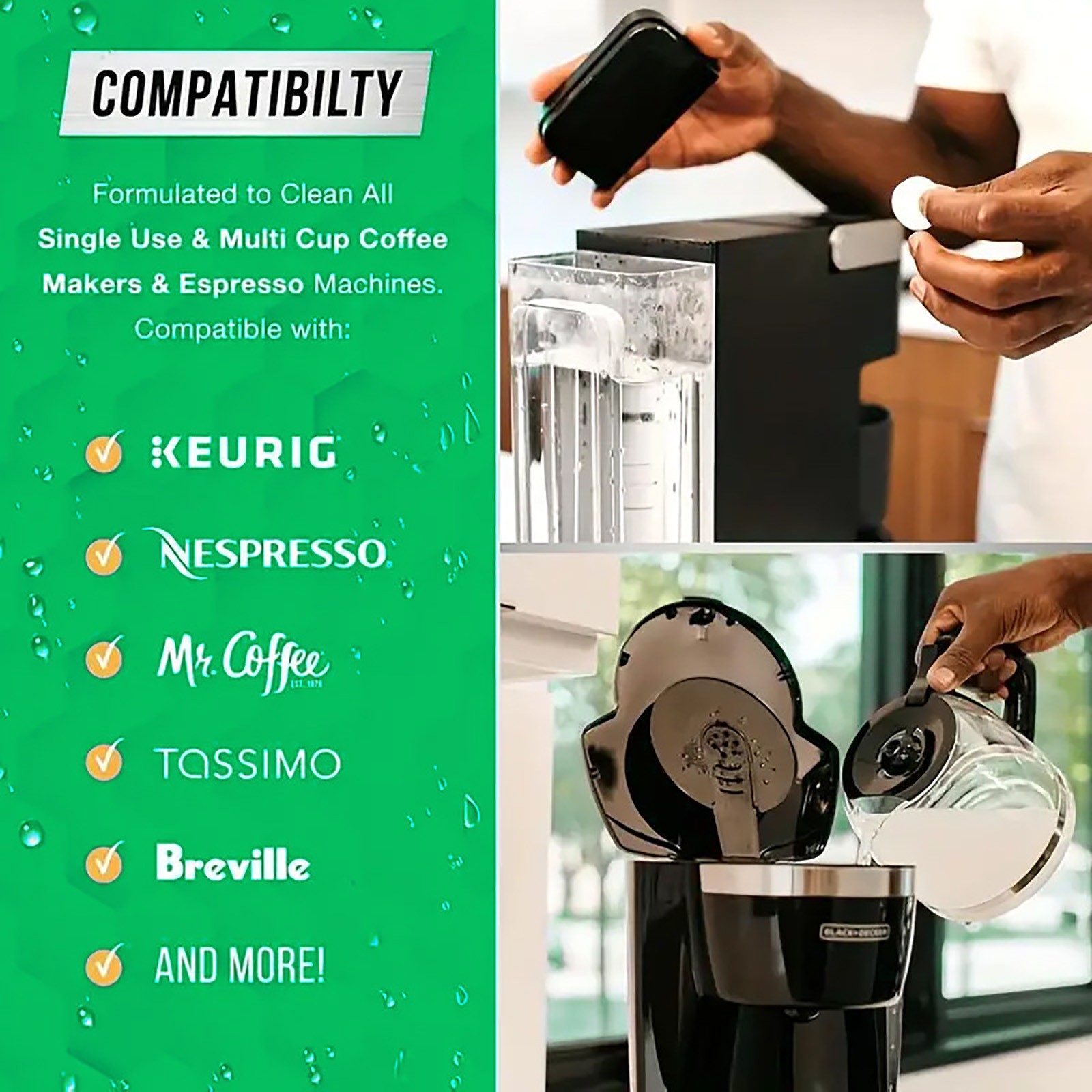 Coffee Machine Cleaning Tablet - Coffee Equipment Cleaner recension och pris
