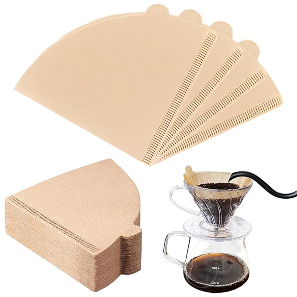 100PCS Coffee Filter Paper V-S - Coffee Equipment Cleaner recension och pris