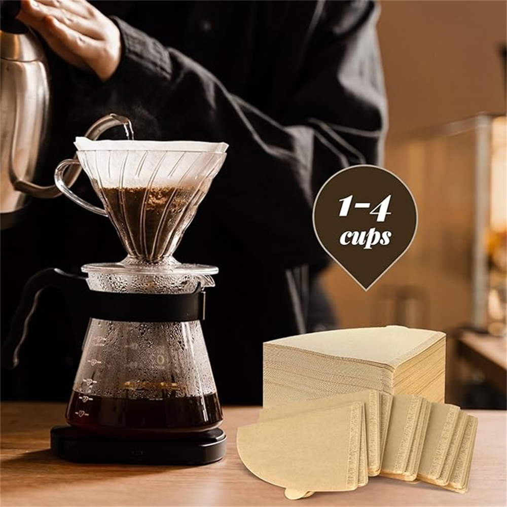 100PCS Coffee Filter Paper V-S - Coffee Equipment Cleaner recension och pris