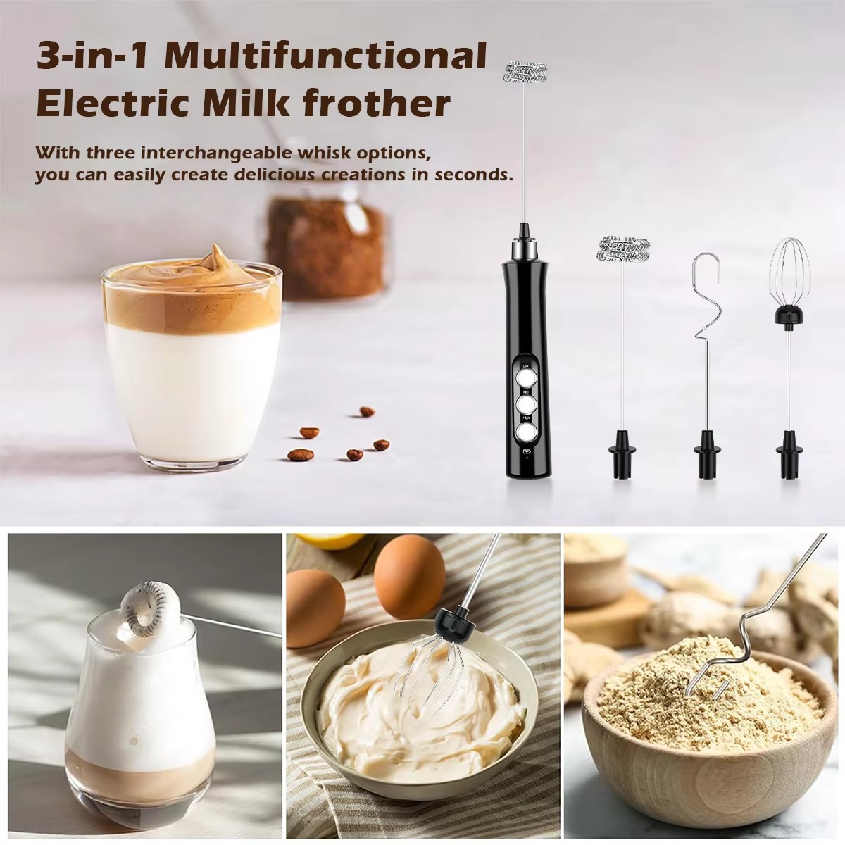 Wireless Rechargeable Electric - Milk Steaming Pitcher recension och pris