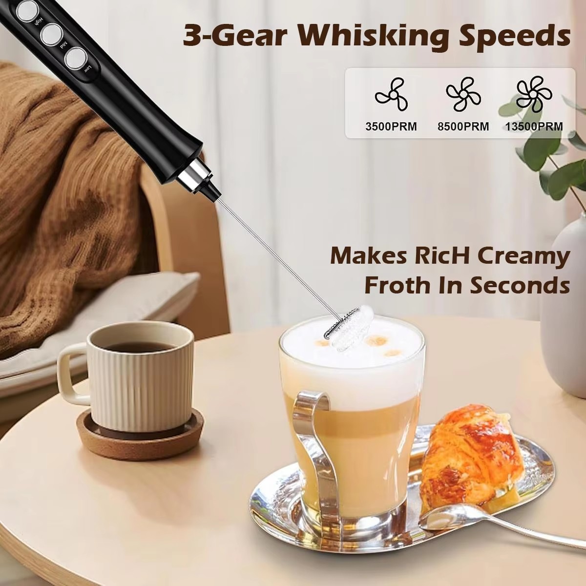 Wireless Rechargeable Electric - Milk Steaming Pitcher recension och pris