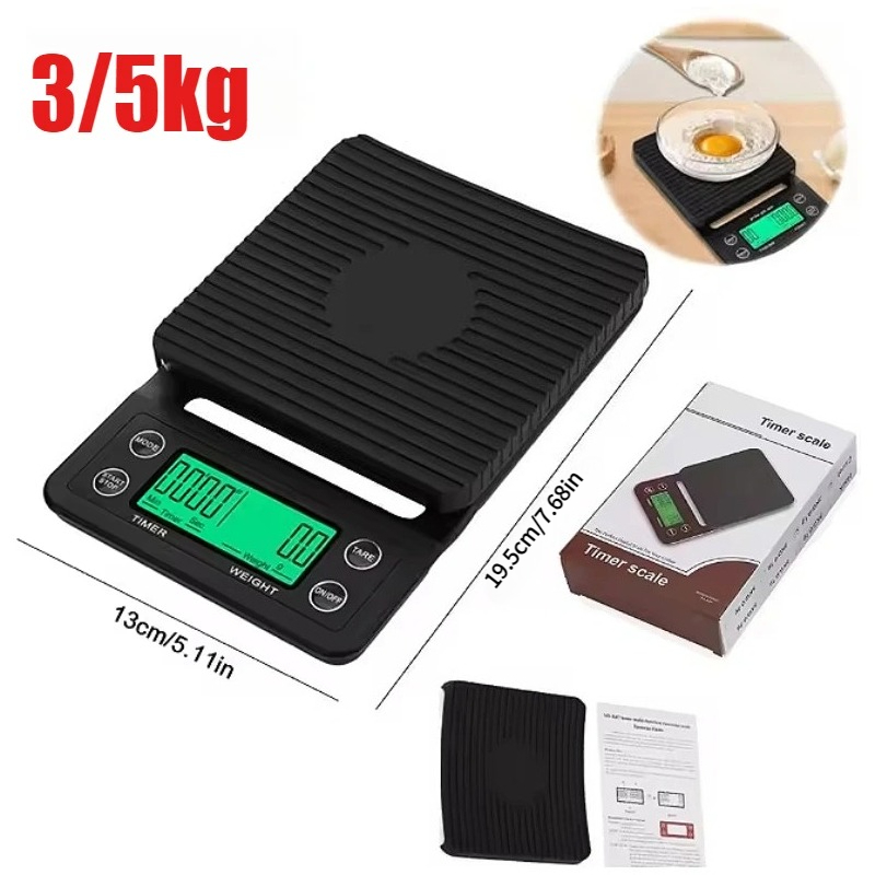 Kitchen Tools Coffee Scale wit - Scale Drip Timer recension och pris