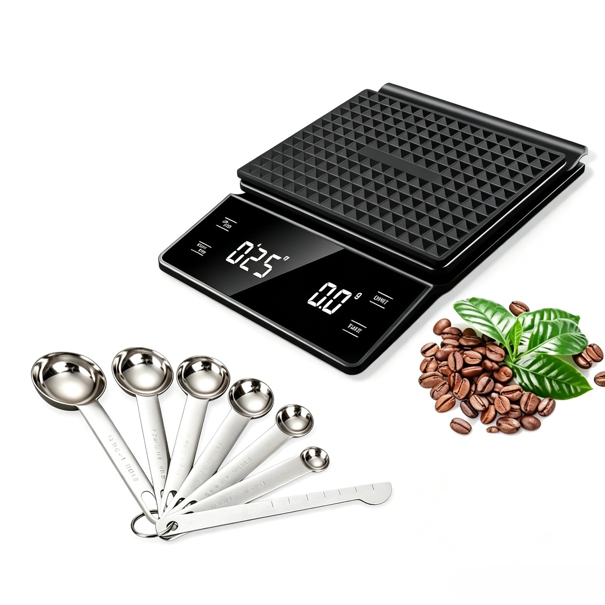 Digital Coffee Scale 3kg 0.1g  - Scale Drip Timer recension och pris
