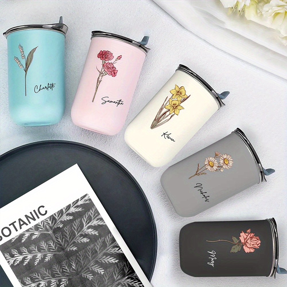 Personalized Birth Flower Coff - Coffee Equipment For Camping recension och pris