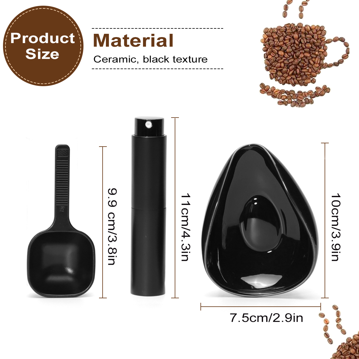 Leeseph Coffee Bean Dosing Cup - Coffee Equipment Set recension och pris