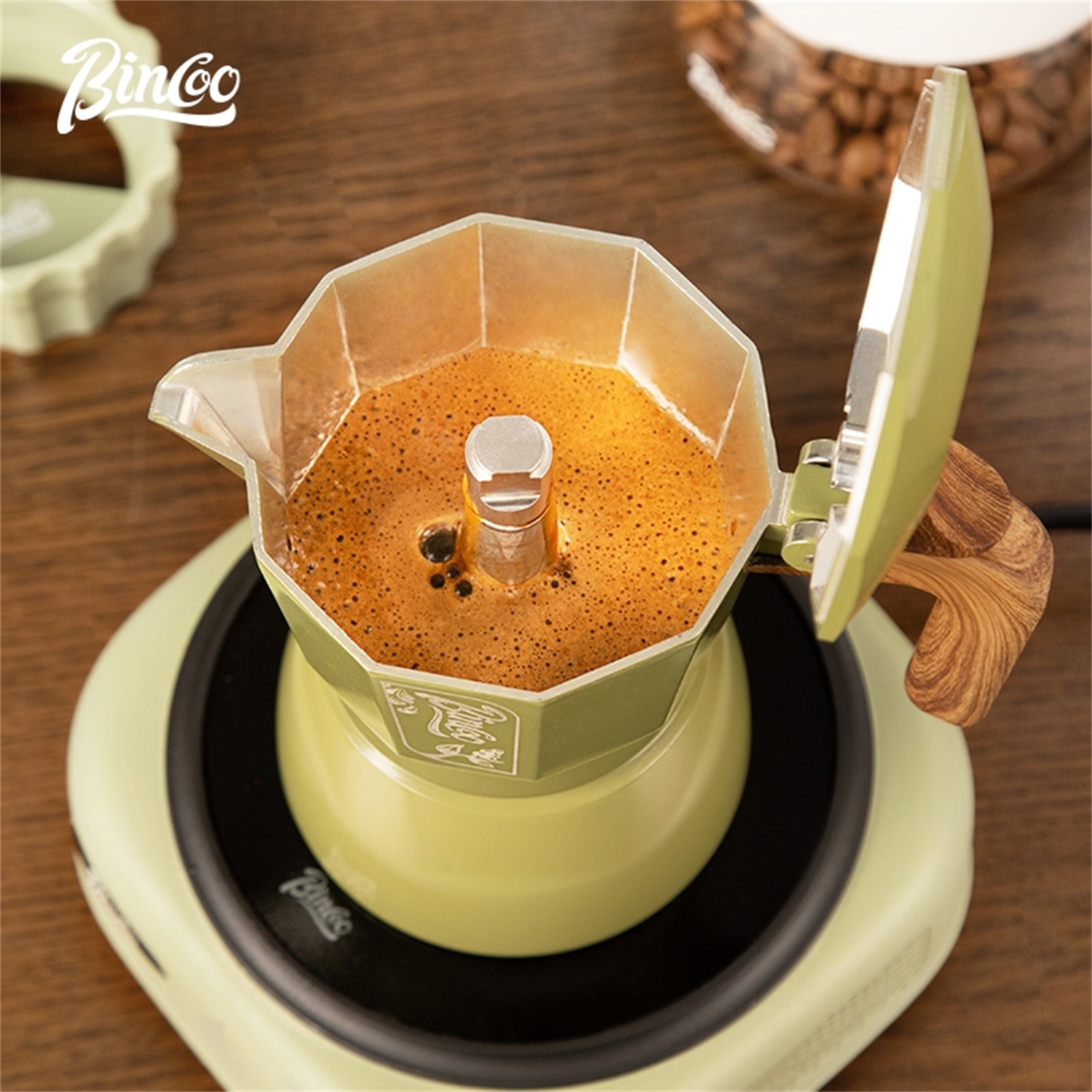 Bincoo Premium Moka Pot Set 6  - Coffee Equipment Set recension och pris