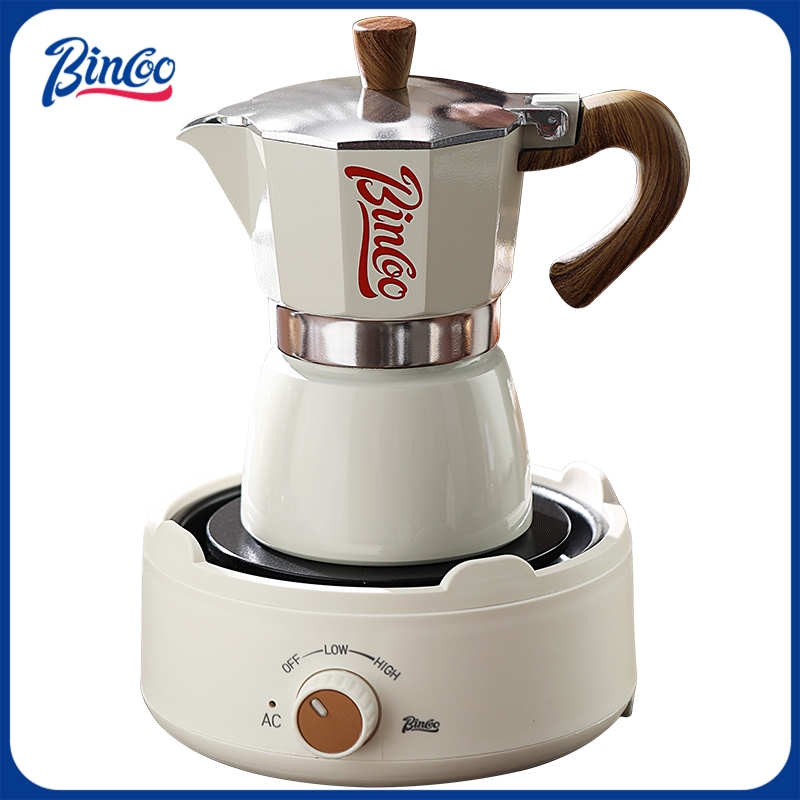 Bincoo Moka Pot and Electric S - Coffee Equipment Set recension och pris