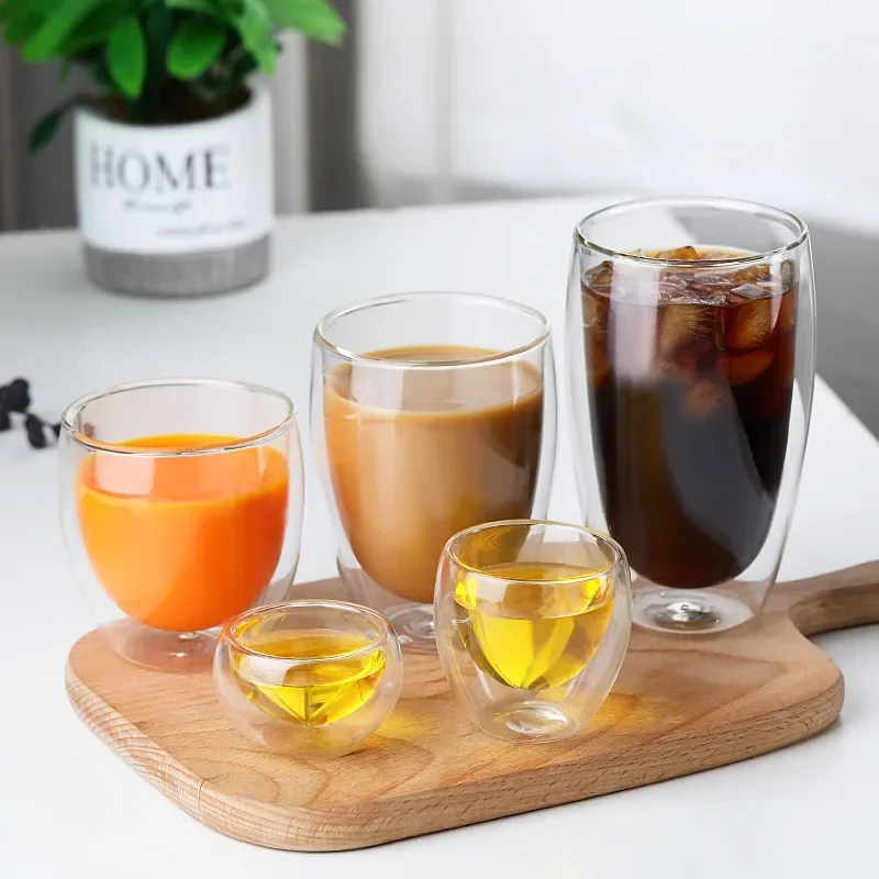 Heat Resistant Double Wall Gla - Coffee Equipment Set recension och pris