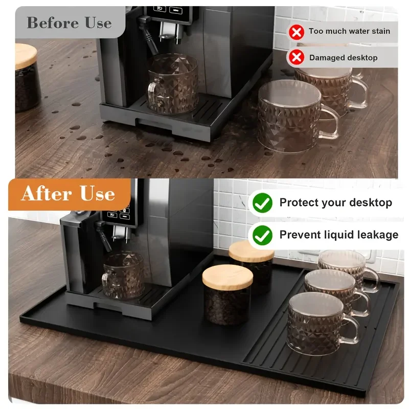 2-in-1 Silicone Coffee Bar Mat - Coffee Equipment Set recension och pris