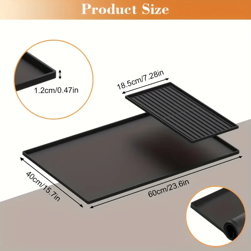 2-in-1 Silicone Coffee Bar Mat - Coffee Equipment Set recension och pris
