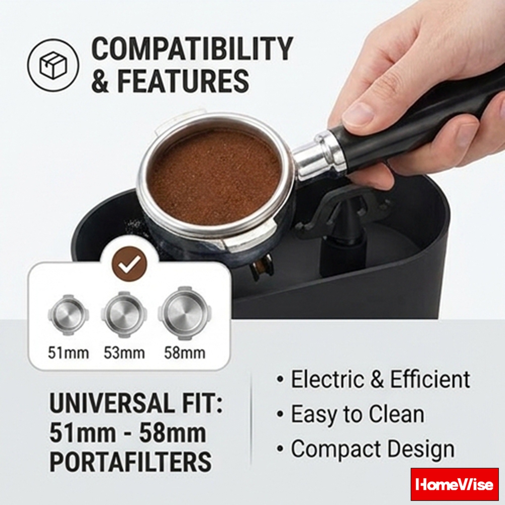HomeWise CP-1 Electric Coffee  - Coffee Equipment Cleaner recension och pris