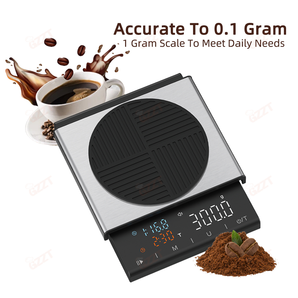 GZZT 22R Digital Kitchen Coffe - Scale Drip Timer recension och pris