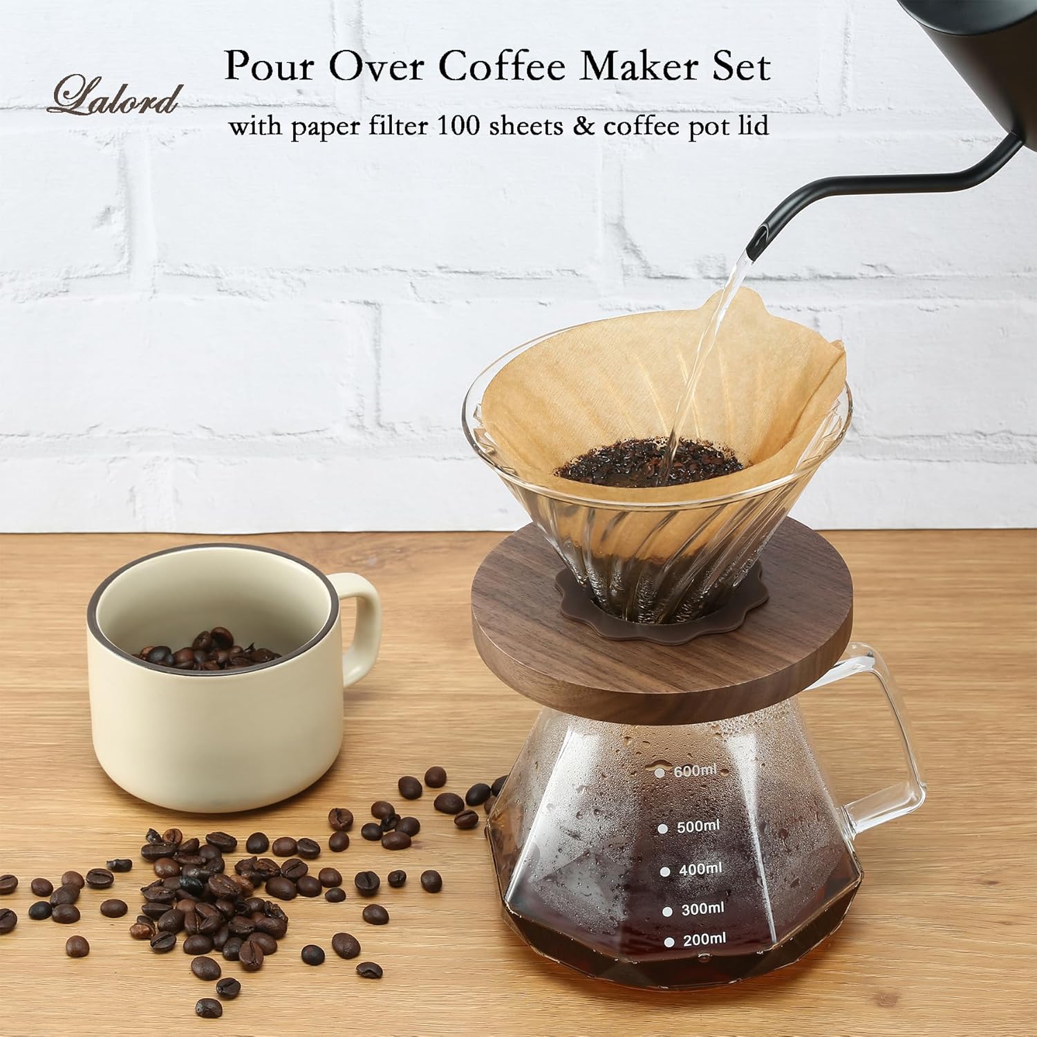 Magpie Glass Coffee Pot For V6 - Coffee Equipment Set recension och pris