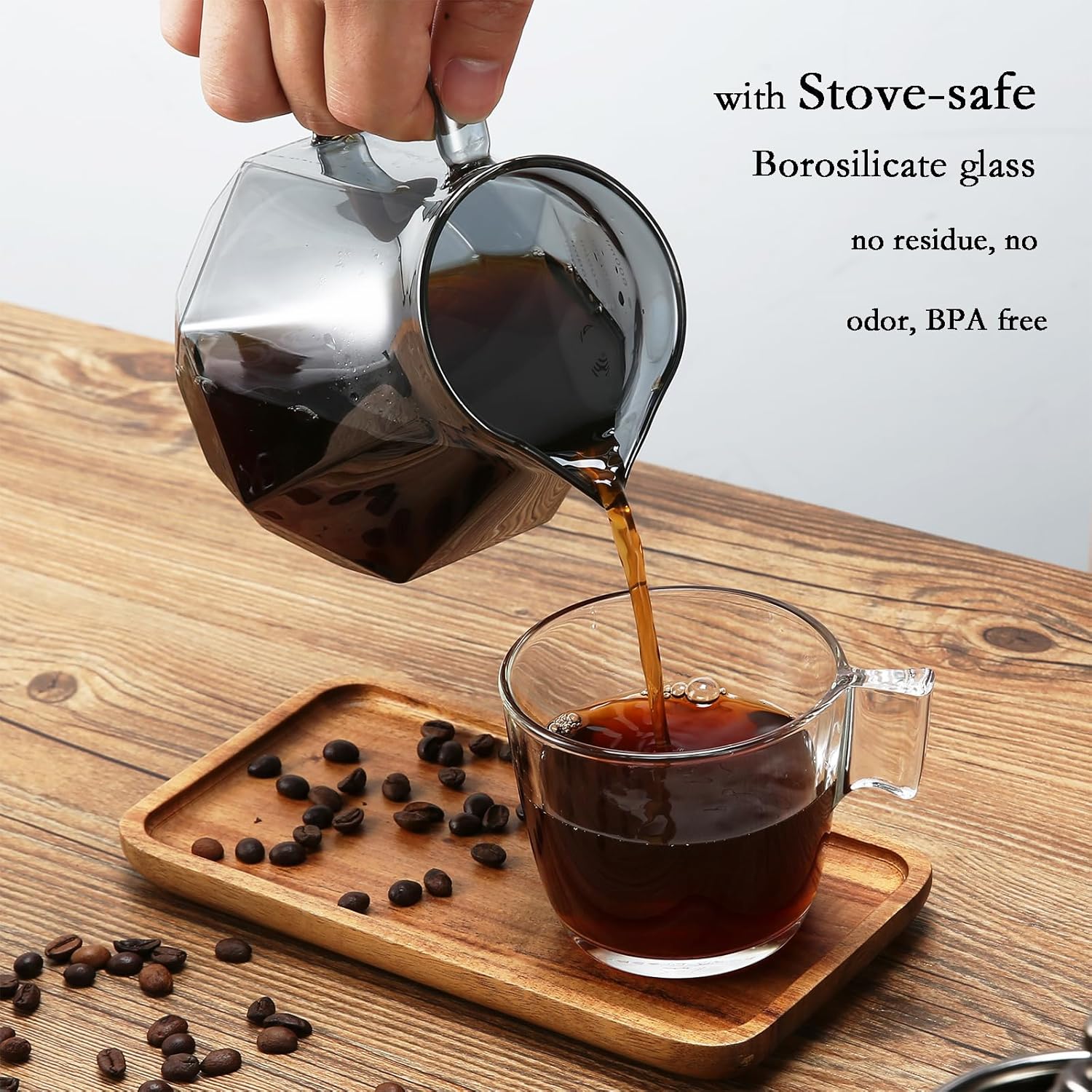Magpie Glass Coffee Pot For V6 - Coffee Equipment Set recension och pris