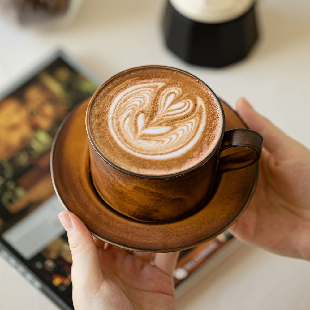 Japanese Retro Coffee Cup and  - Coffee Equipment Set recension och pris
