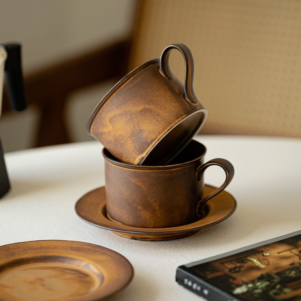 Japanese Retro Coffee Cup and  - Coffee Equipment Set recension och pris