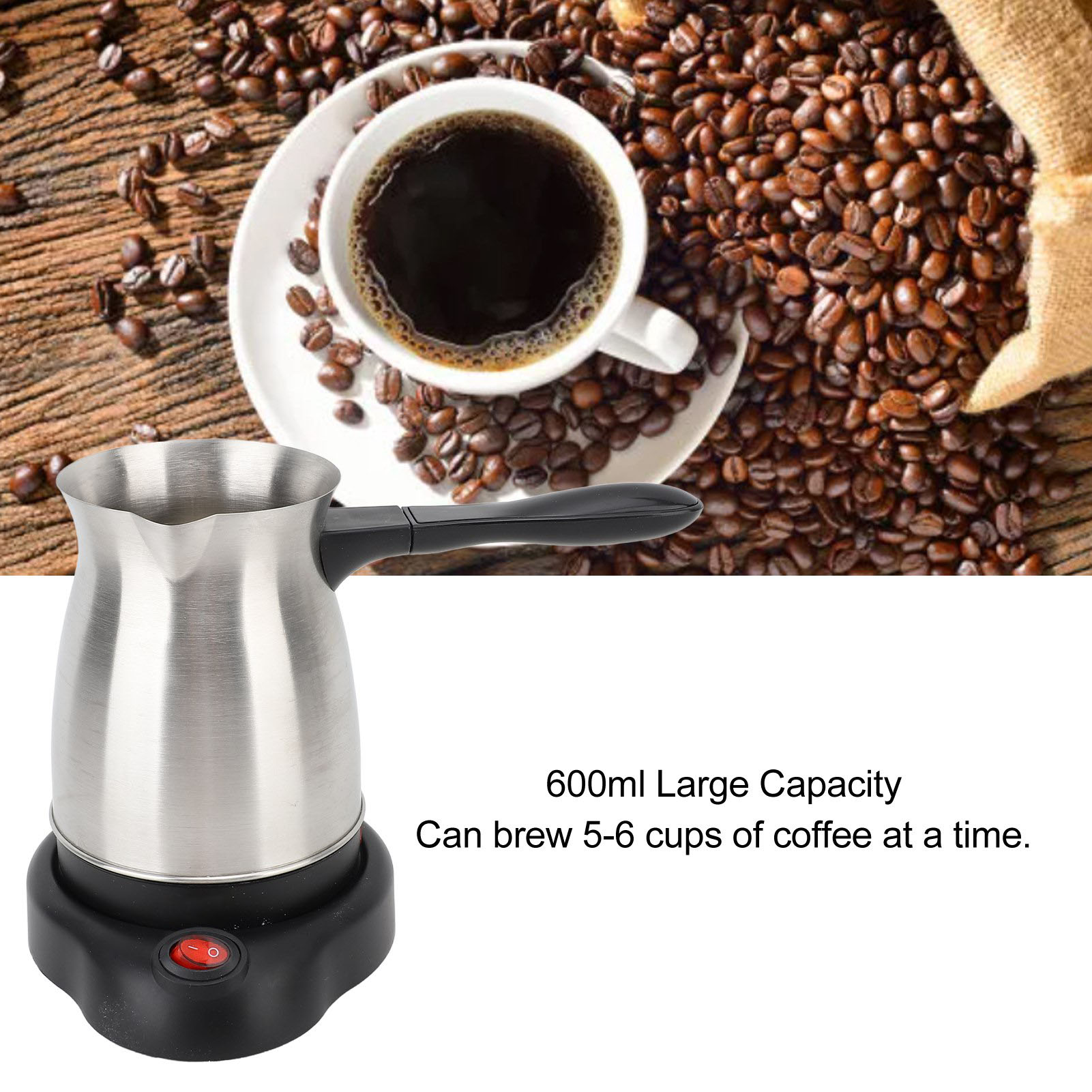 Electric Turkish Coffee Maker  - Coffee Equipment For Camping recension och pris