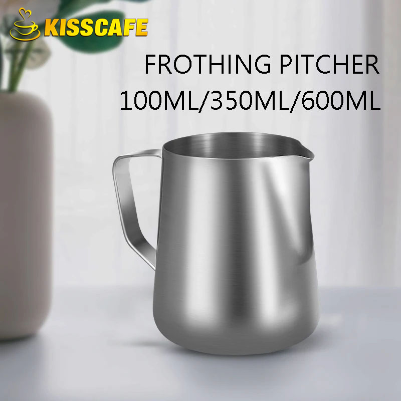 Milk Frother Jug Stainless Ste - Milk Steaming Pitcher recension och pris