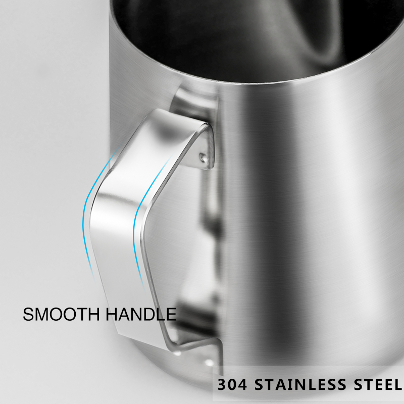 Milk Frother Jug Stainless Ste - Milk Steaming Pitcher recension och pris