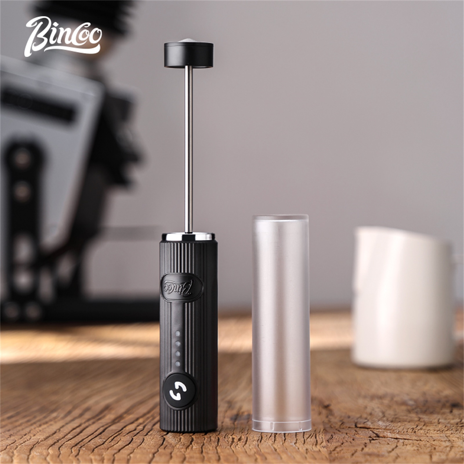 BINCOO Electric Coffee Frother - Milk Steaming Pitcher recension och pris
