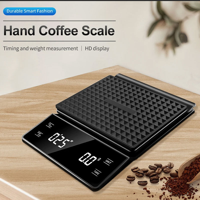 Kitchen Tools Coffee Scale wit - Scale Drip Timer recension och pris