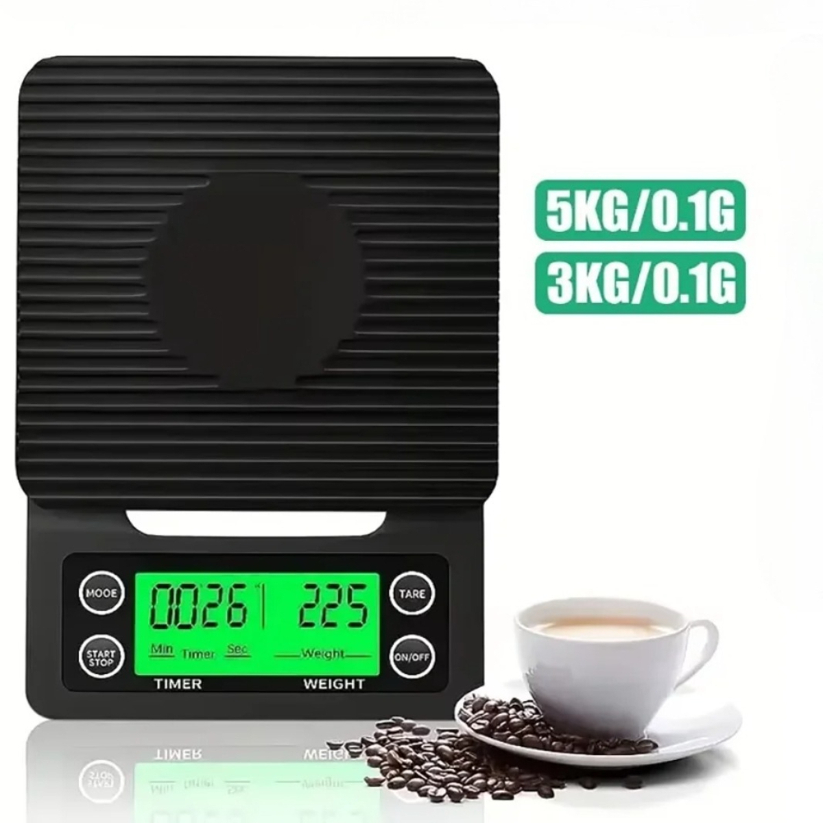 Digital Drip Coffee Scale 3kg  - Scale Drip Timer recension och pris